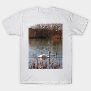 Swan on a Lake T-Shirt